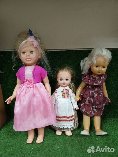 Куклы как современные так и производство СССР USA