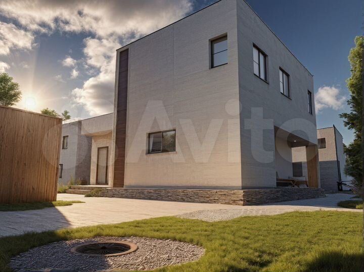 Коттедж 120 м² на участке 8 сот.