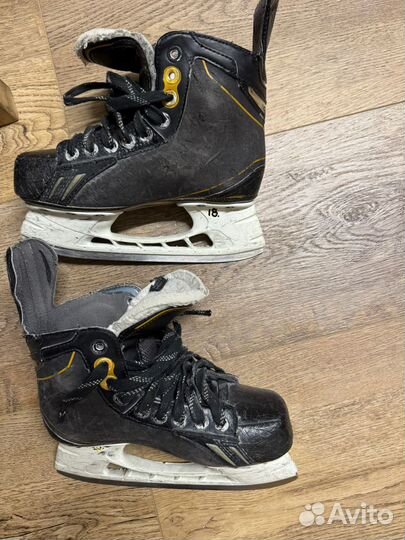 Хоккейные коньки bauer р.36