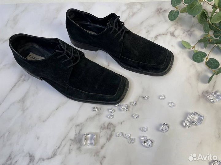 Ботинки замшевые мужские 44 Pazolini туфли