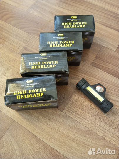 Налобный фонарь (аккумуляторный)