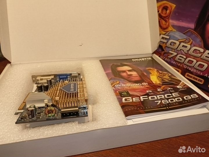 Видеокарта GeForce 7600 GS 256MB