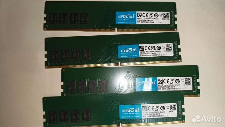 Оперативная память ddr4 8 Gb