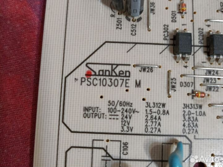 Блок питания для тв sony KLV-26BX301