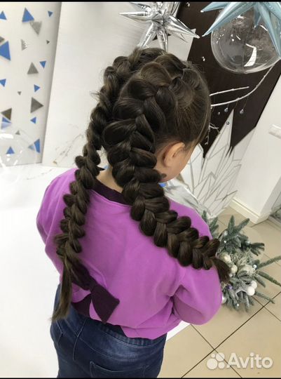 Косы Разные техникиПлетение кос с канекалоном