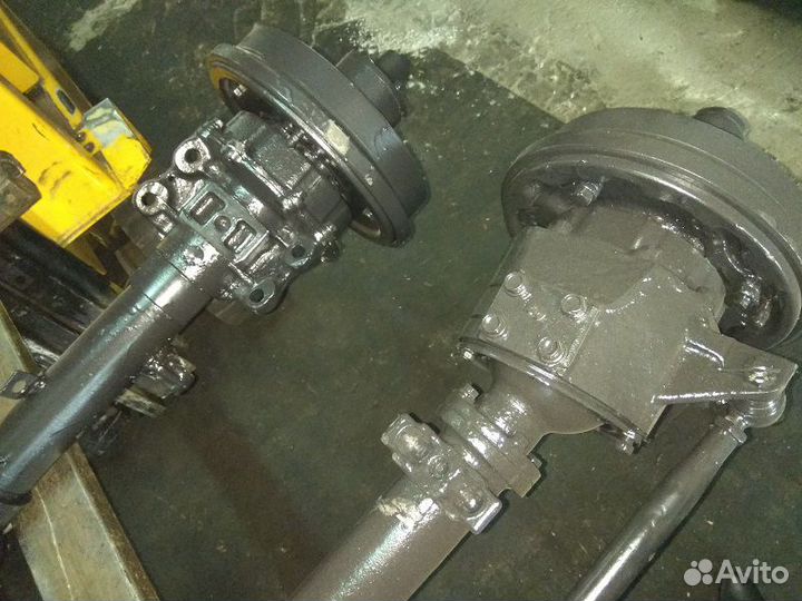 Редукторные мосты на УАЗ 452, 469 Военные