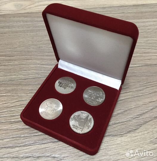 Набор монет Олимпиада Сочи-2014