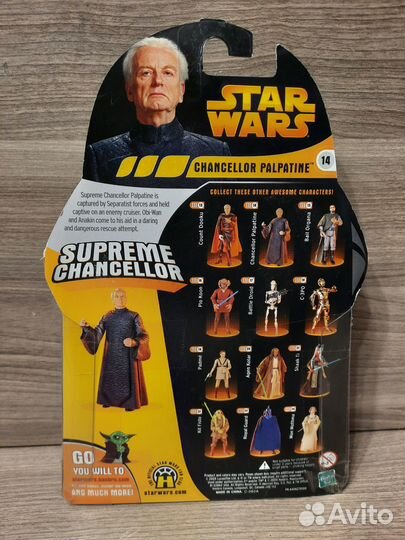 Chancellor Palpatine / Star Wars / Hasbro