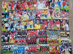 Коллекционные футбольные карточки Мир Футбола 40шт