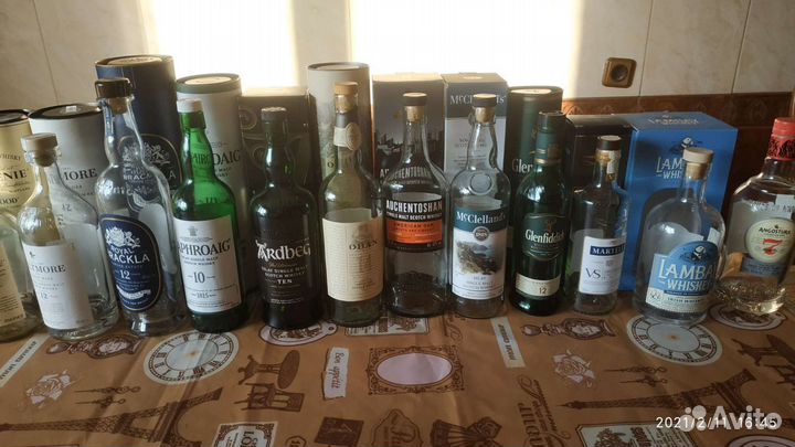 Пустые бутылки