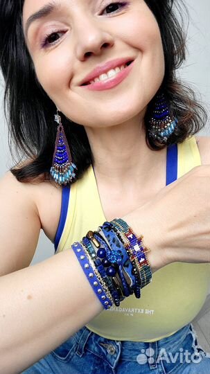 Серьги новые Jaffrey de Marenta Франция