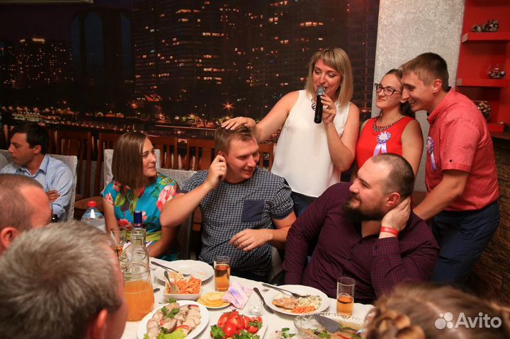 Ведущая+DJ+живой вокал+фотосъемка вечера в подарок