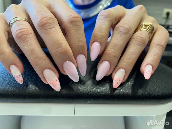 Наращивание ногтей на дому