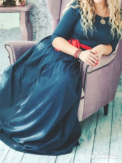 Платье в пол