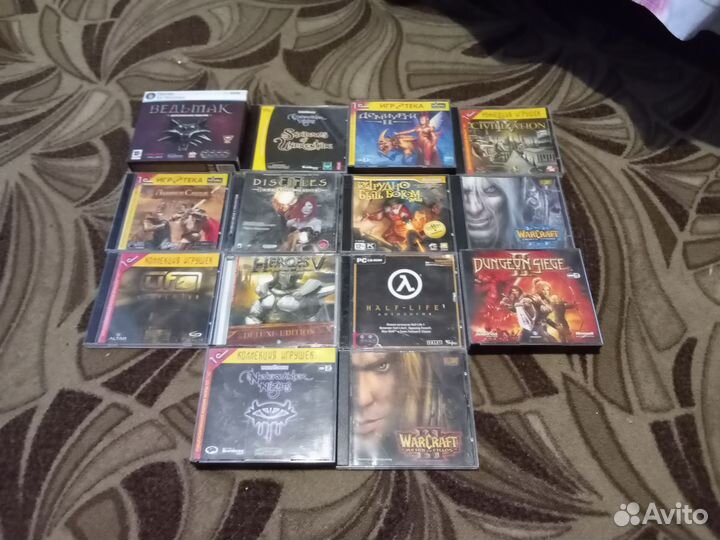 Диски с играми для пк