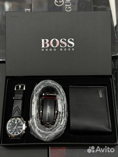 Подарочные наборы 3 в 1 Louis Vuitton Boss gucc