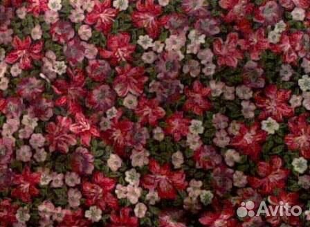 Ткани х/б, бортовка лен вельвет из СССР