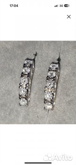 Золотые серьги