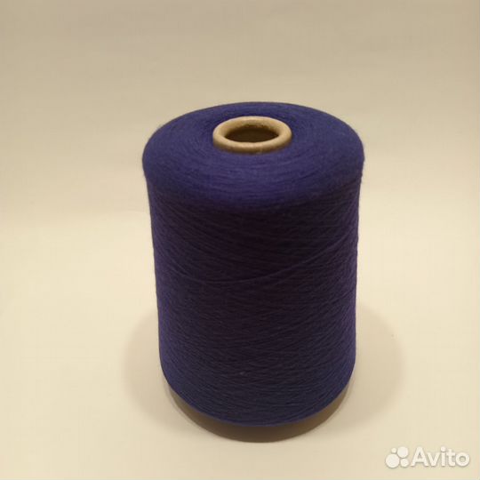 Пряжа нитки для вязания кашемир фиолет