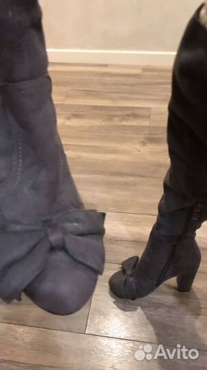 Сапоги женские ботфорты