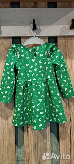 Платье для девочки 80-86