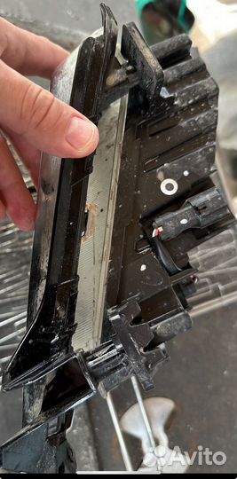 Chery Tiggo 4 pro фара дхо с накладкой левая