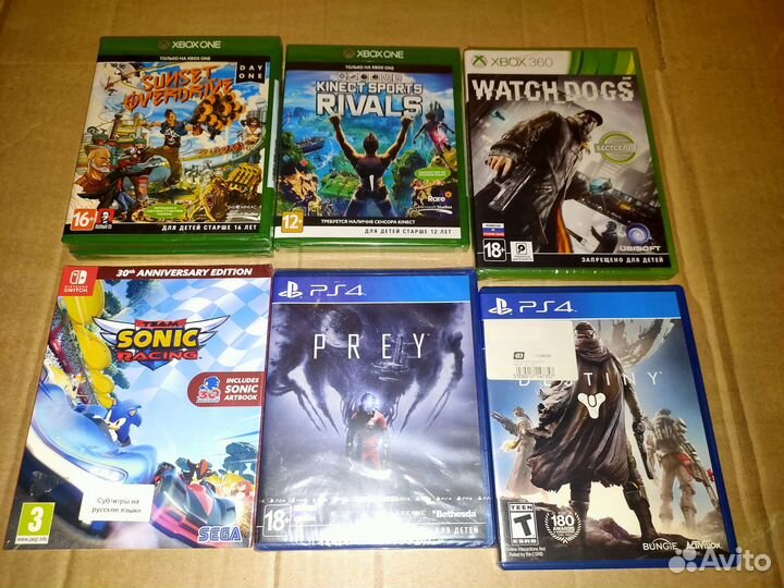 Диск с игрой новый