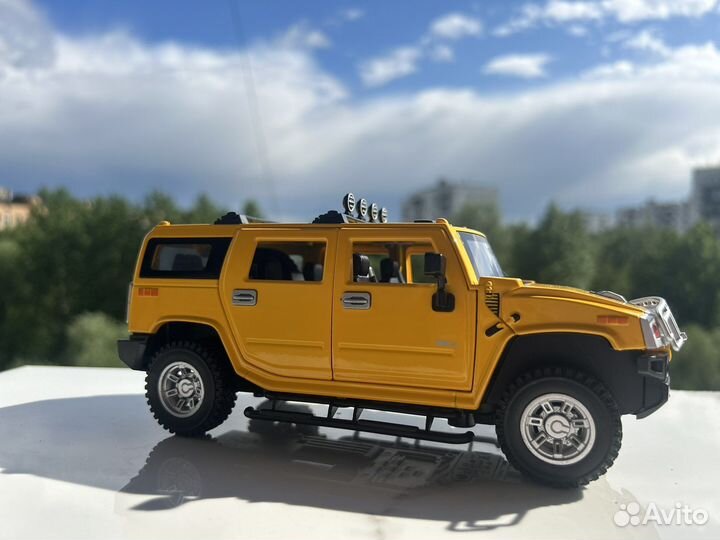 Машинка коллекционная Hummer H2 металлическая