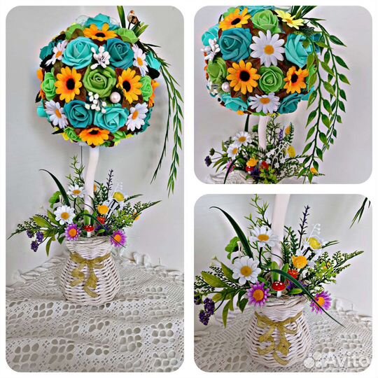 Цветочный топиарий