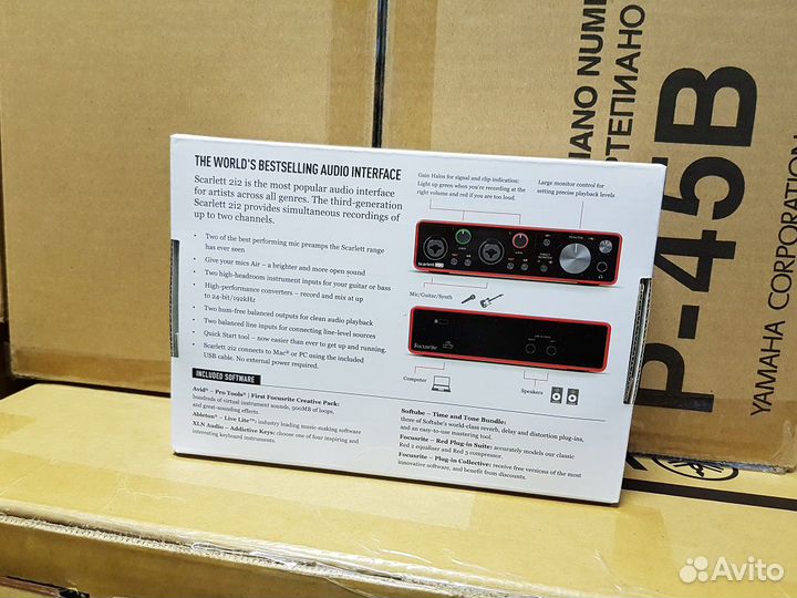 Focusrite Scarlett 2i2 3rd Gen карта звуковая NEW