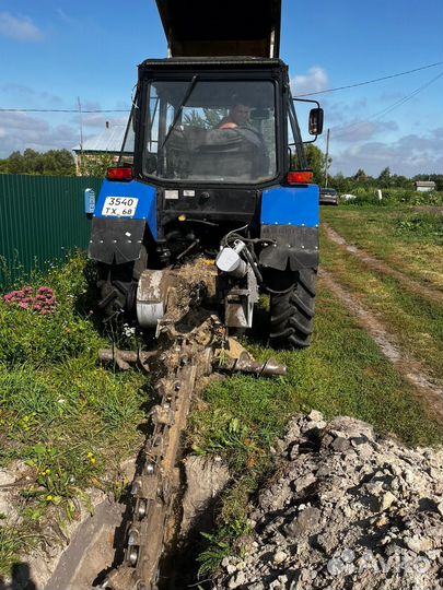 Бара траншеекопатель