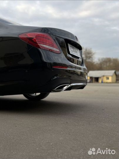 Диффузор заднего бампера w213