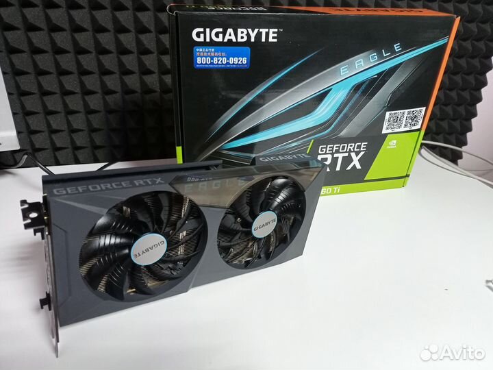 Видеокарта gigabyte GeForce rtx 3060ti 8GB