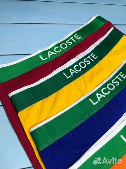 Трусы мужские боксеры Lacoste