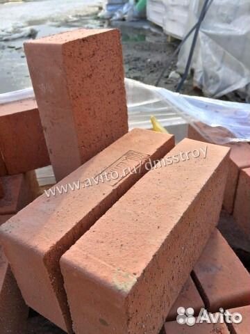 Кирпич цокольный полнотелый печной