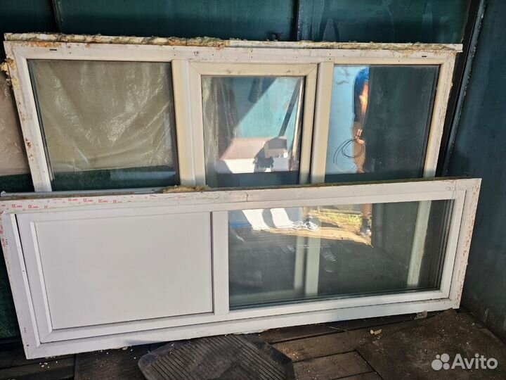 Продам дверь балконная б/у