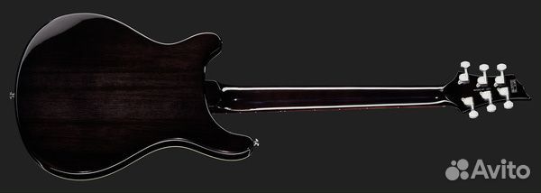 Harley Benton CST-24HB Charcoal Flame