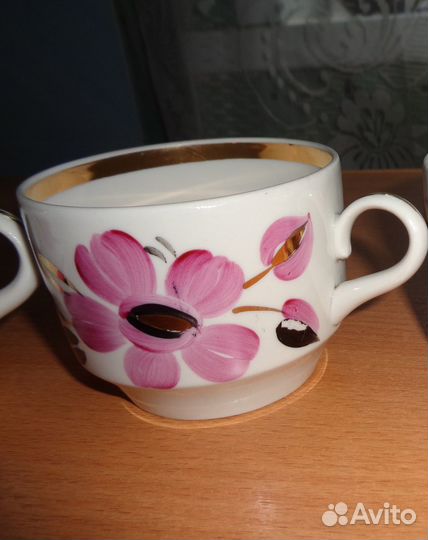 Чашки чайные дфз Вербилки СССР