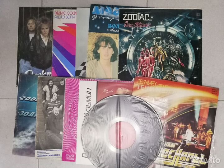 Старые пластинки одной пачкой