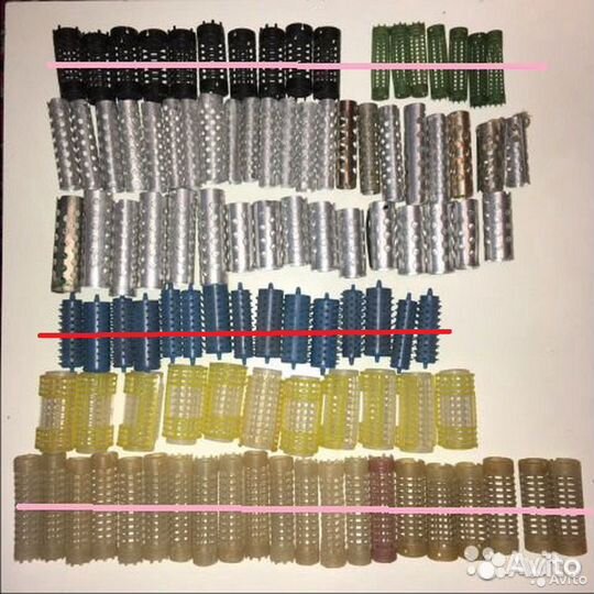 Бигуди СССР Пластмасса Алюминий Ретро Винтаж