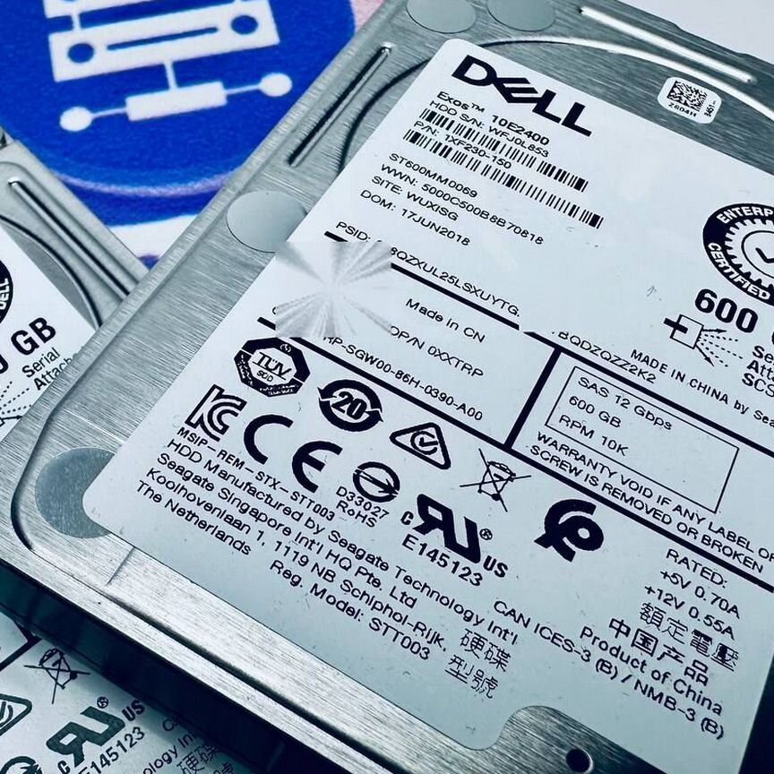 [ST6000MM0069] Жесткий Диск Sas Dell 600gb St6000mm0069