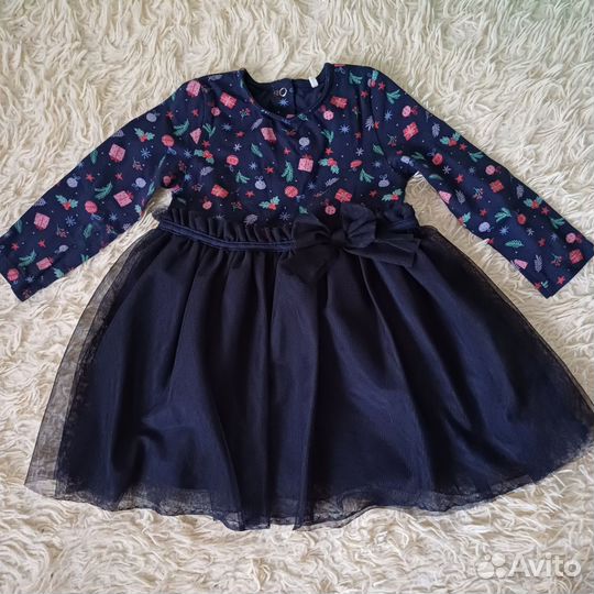 Платье для девочки 86