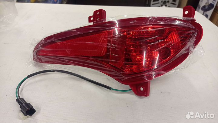 Фонарь в задний бампер hyundai solaris 14-17