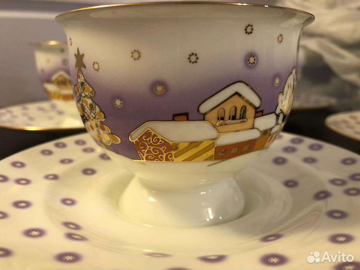 Фарфоровый сервиз 