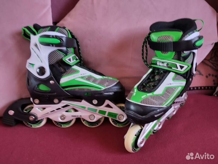 Роликовые коньки детские раздвижные