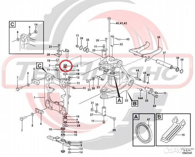 Втулка 15666983