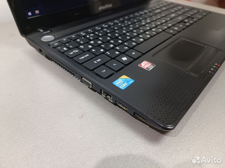 Ноутбук Emachines i5/6gb/HD 5470/ SSD 256/hdd