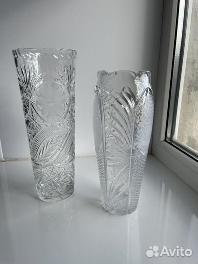 Ваза хрустальная для цветов