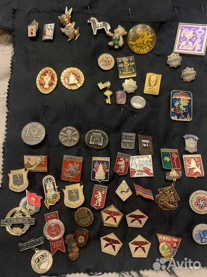 Значки,олимпиада 80, азлк, авиация, спорт