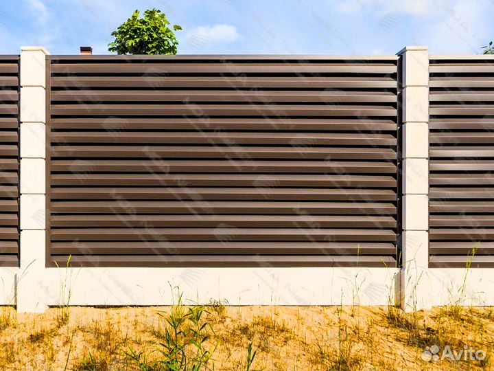 Забор жалюзи от производителя